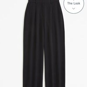 Curve Love A&F Harper Tailored Premium
Crepe Pant